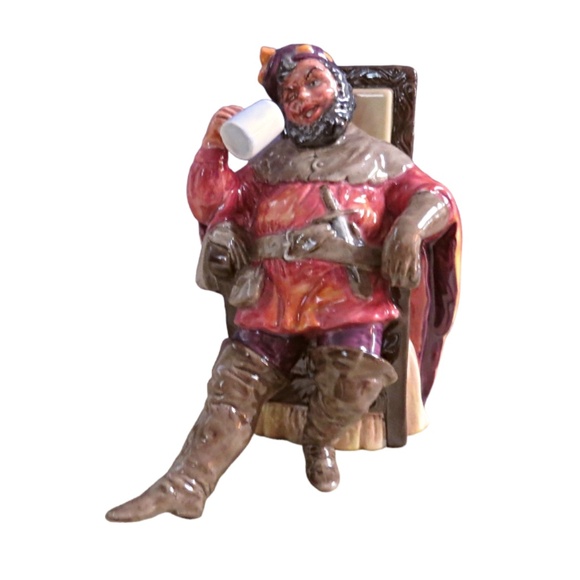 ROYAL DOULTON Hand Painted " THE FOAMING QUART " HN 2162 Retired - Picture 2 of 4